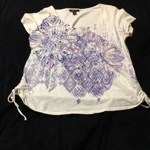 Style & Co T-shirt with pretty design